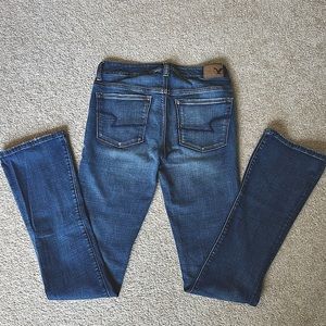 American Eagle Skinny Kick Jeans 6 X Long